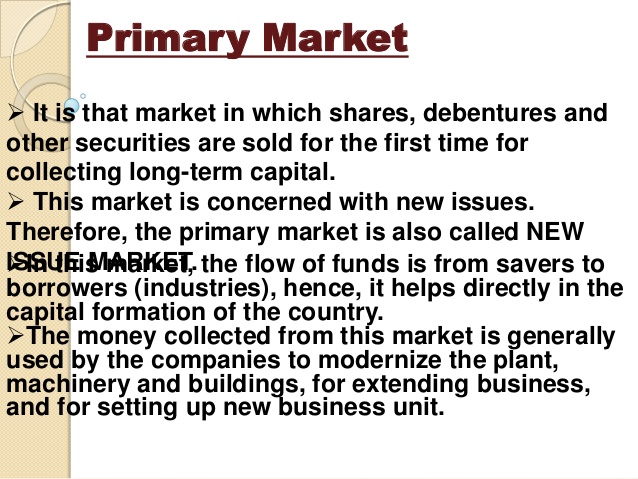 money market and capital market 