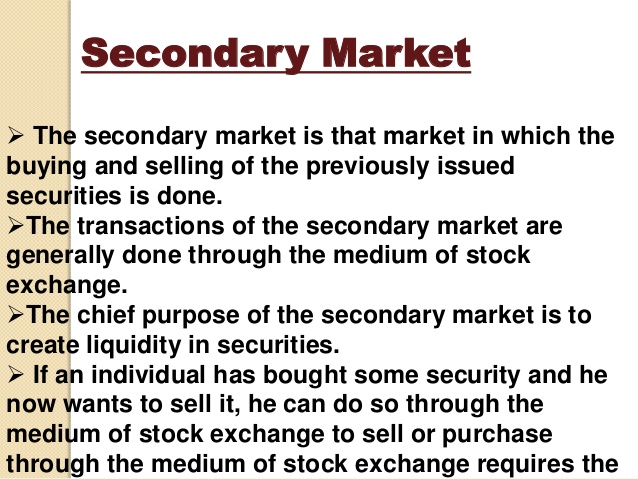 money market and capital market 