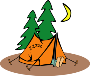 Boy scout camping clipart 