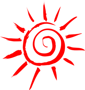 Red Sun Clip Art � Clipart Free Download 