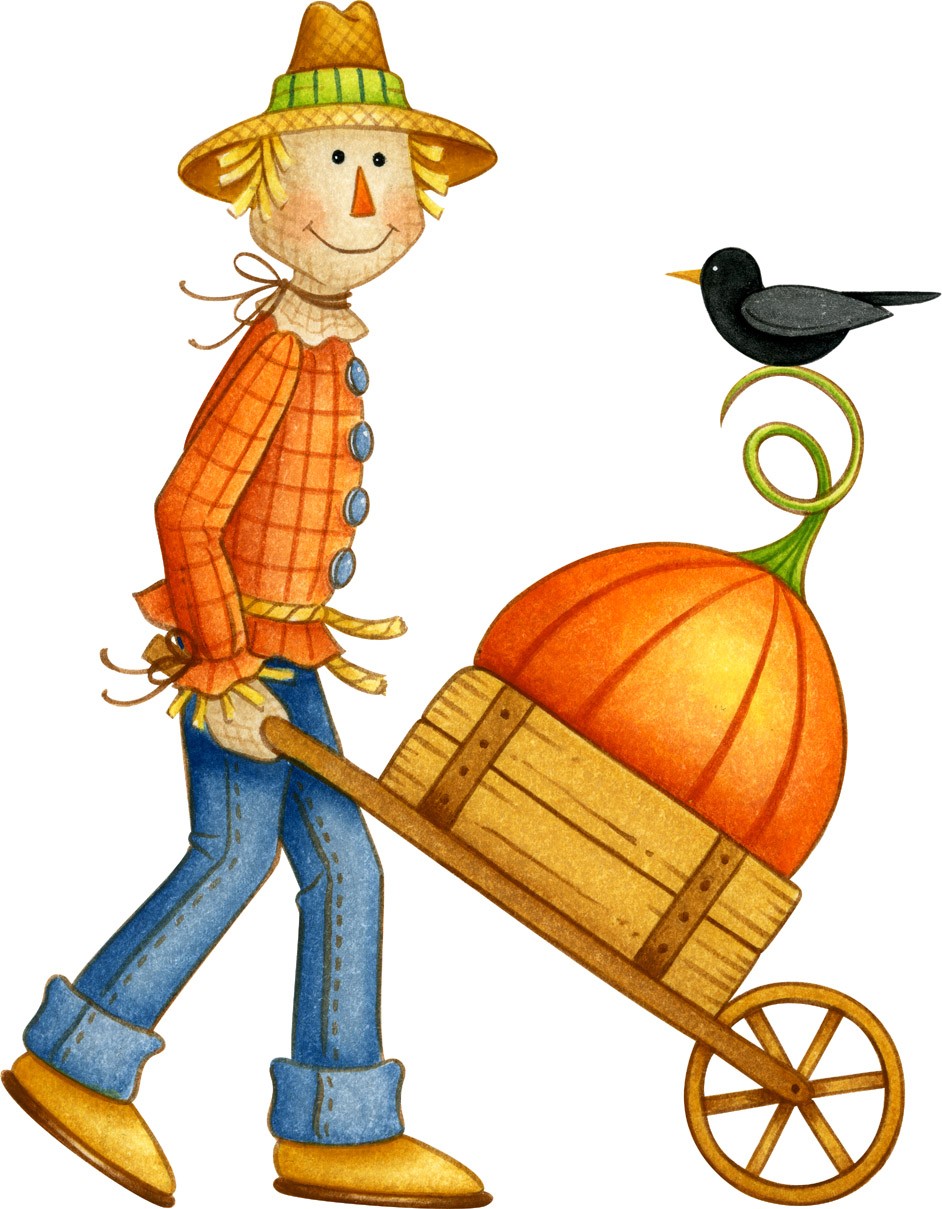 Fall Crow Clipart 