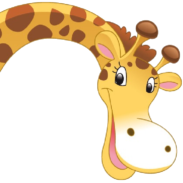Animated giraffe clipart 