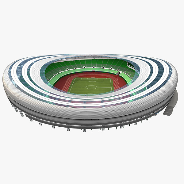 Soccer stadium 3d model free