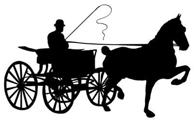 40+ Horse Drawn Carriage Clipart 