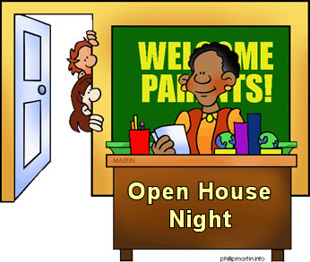Free clipart of school open house 
