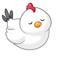 Cute Cartoon Chicken 