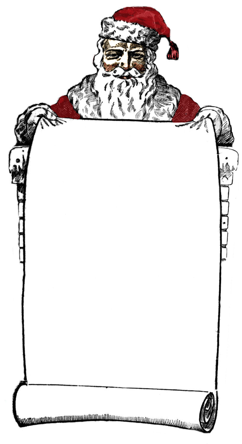 Free Santa Cliparts Borders, Download Free Santa Cliparts Borders png