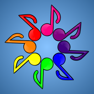 Musical Color Wheel Clip Art at Clker 