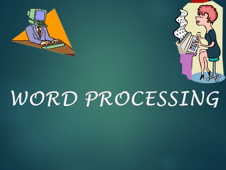 clipart in word processing - photo #4