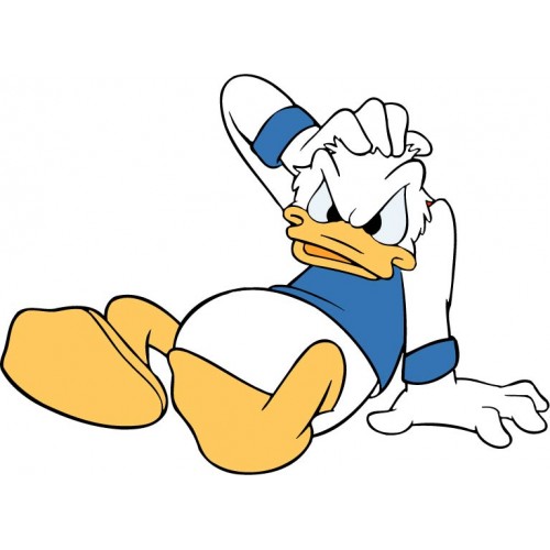 Animated Sad Duck 