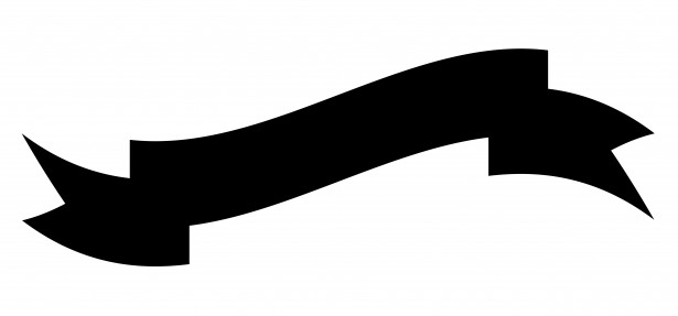 Free Black Banner Clipart Image 