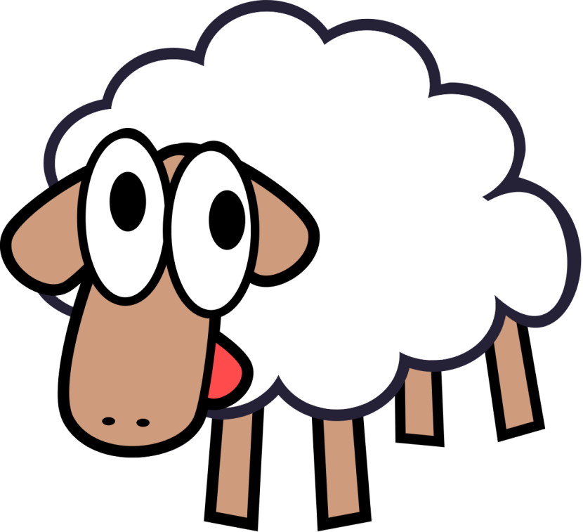 Sheep clipart free 