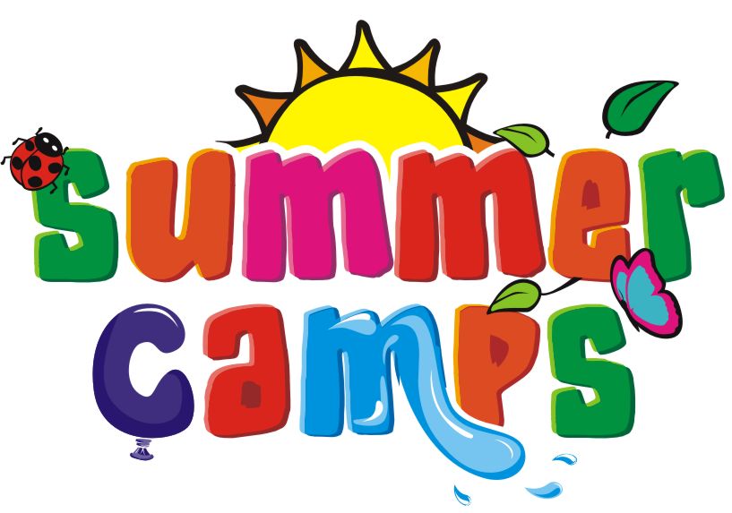 Kids summer day camp clipart 