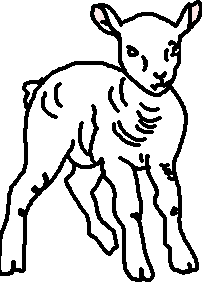 Lamb And Cross Clip Art 