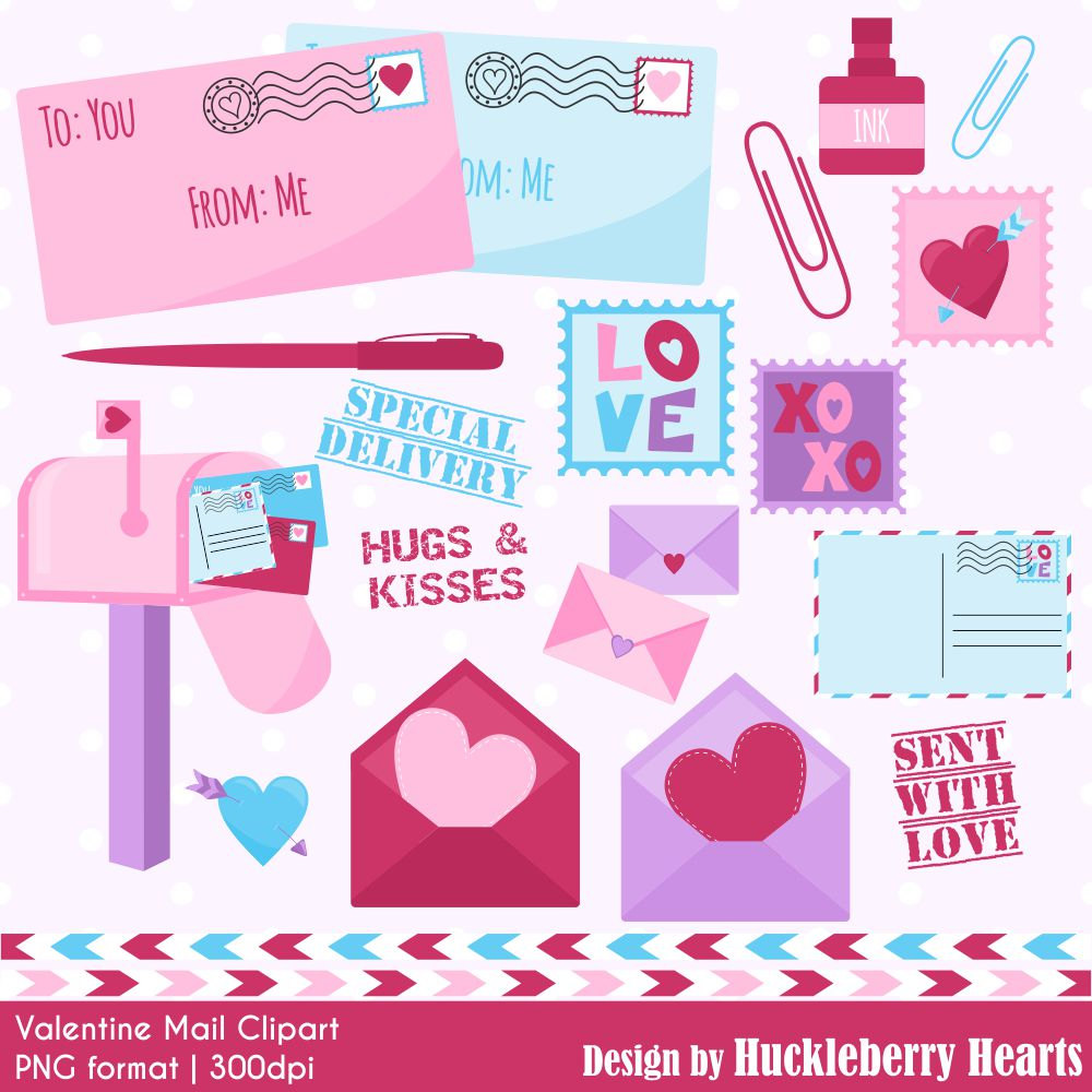 Free Valentine Mail Cliparts, Download Free Valentine Mail Cliparts png