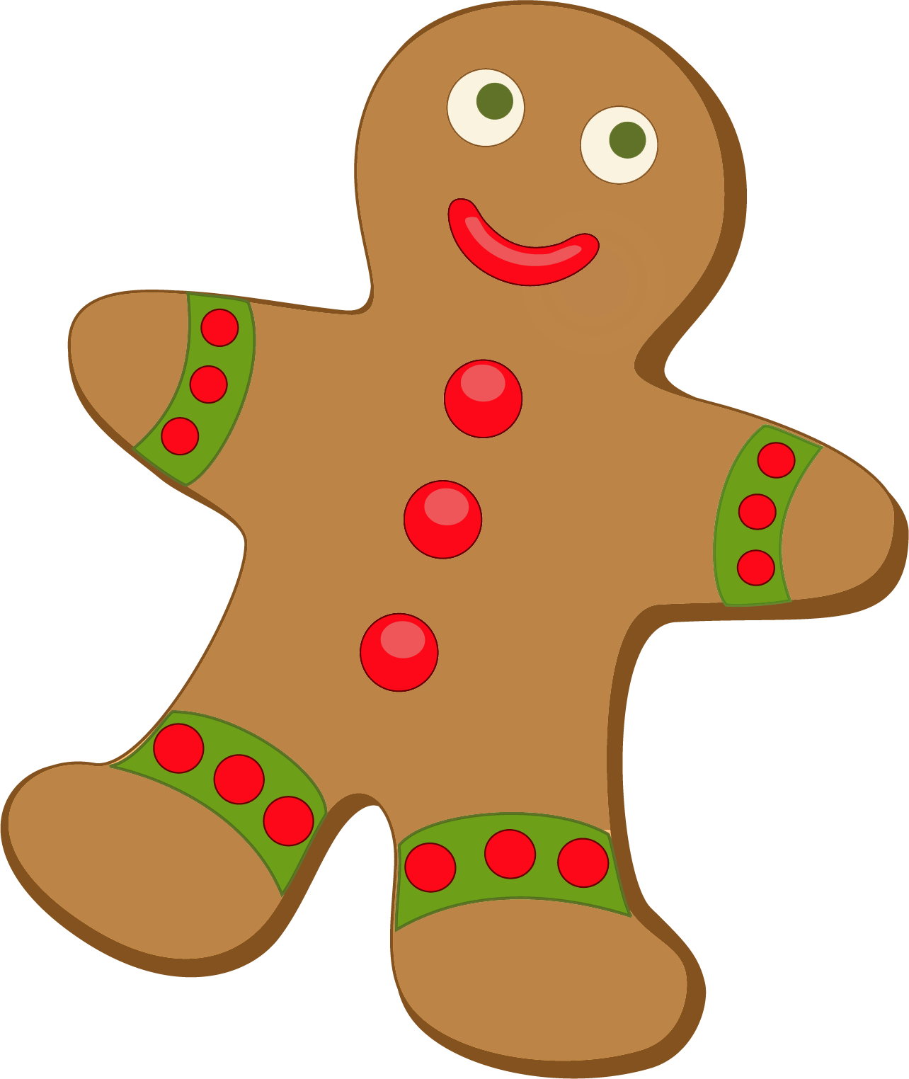 Christmas Gingerbread PNG Clipart 