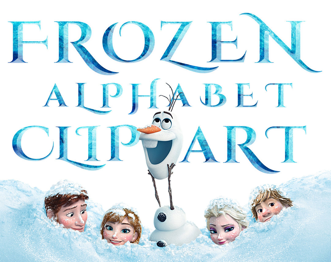 free frozen clipart numbers - photo #37