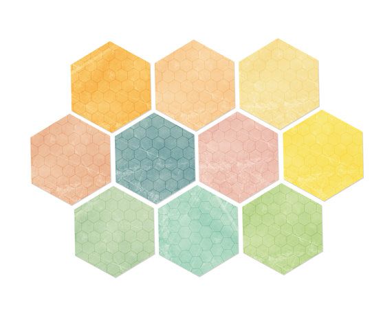Hexagon Clipart 