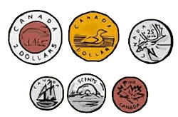 Coins Clipart 