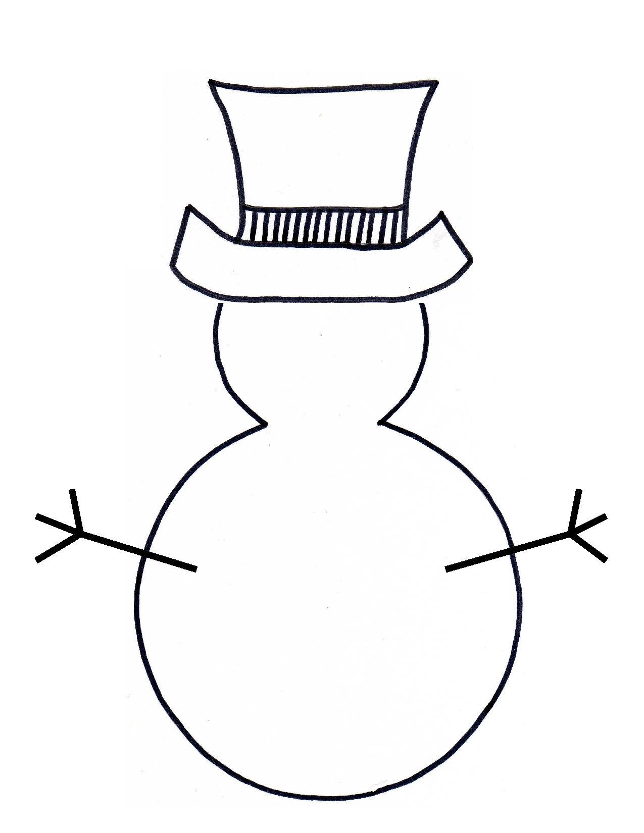 Free Simple Snowman Cliparts, Download Free Clip Art, Free