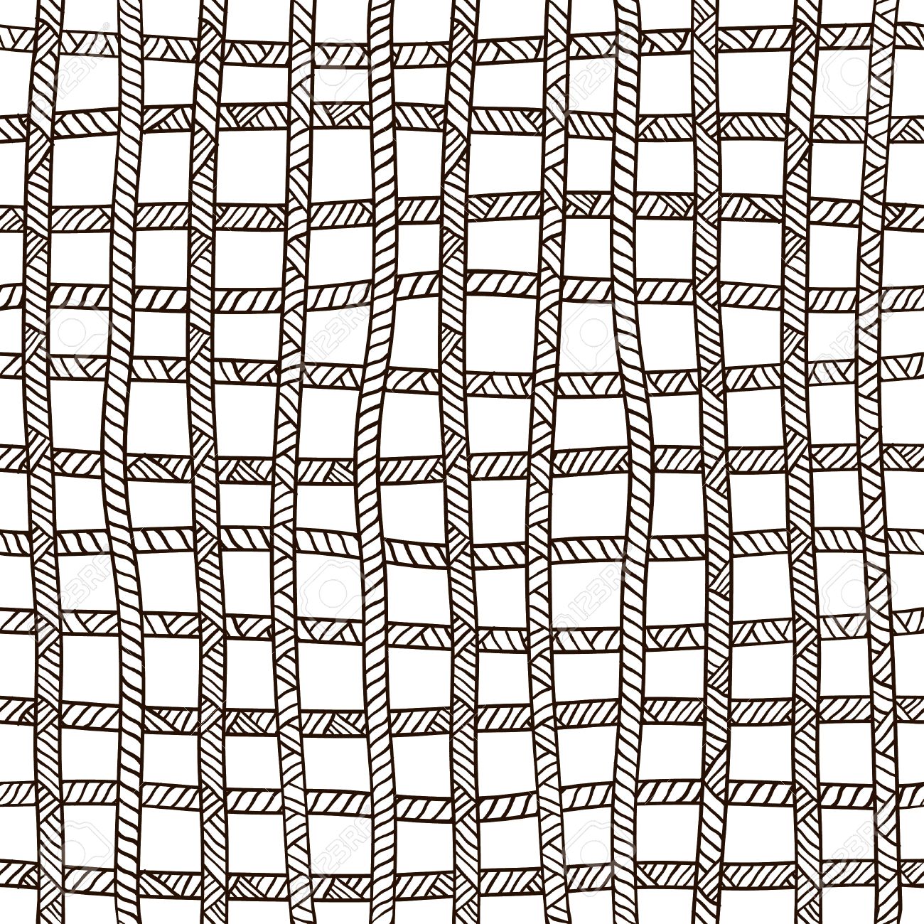 Plaid clipart black and white 