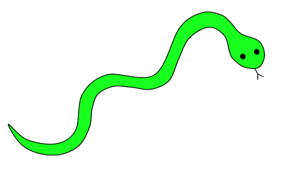 Free Cute Green Snake Clipart Pictures, Image  Photos 