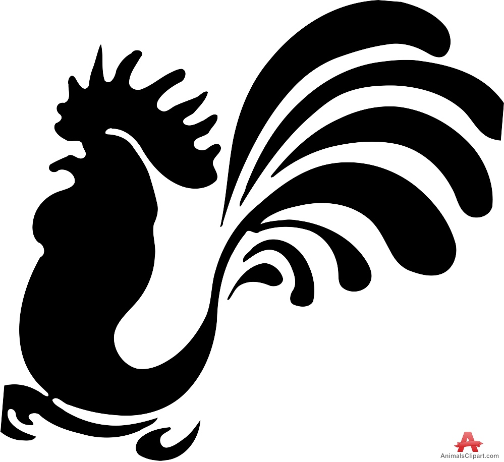 Chicken Rooster Silhouette 