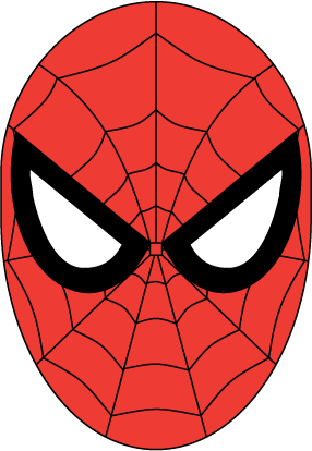 Spider man logo clipart 