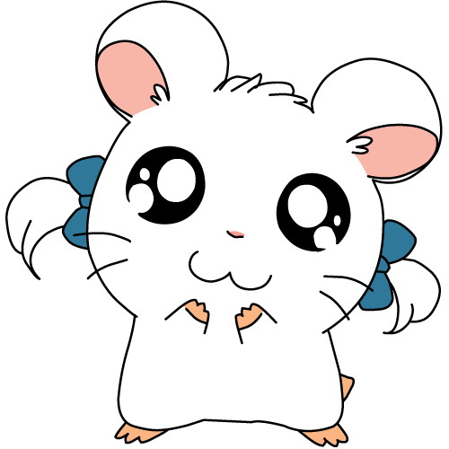 Cute hamster clipart 