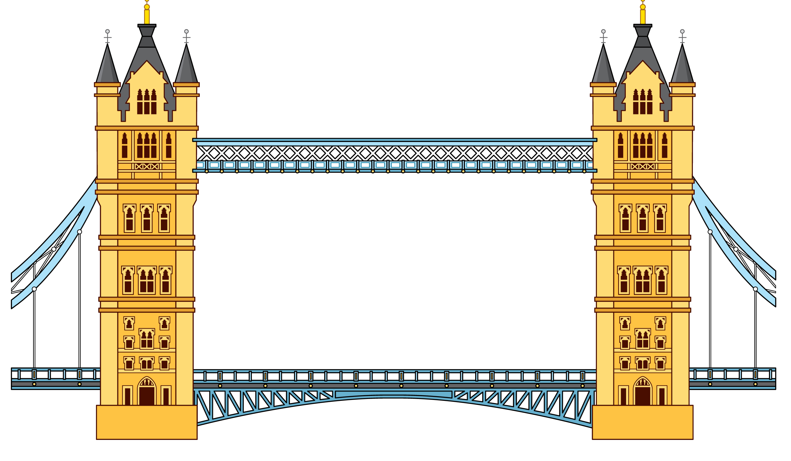 Tower Bridge Clip Art Library