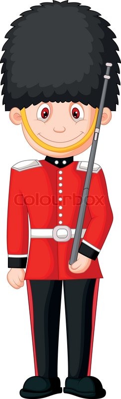 London Guards Clipart 