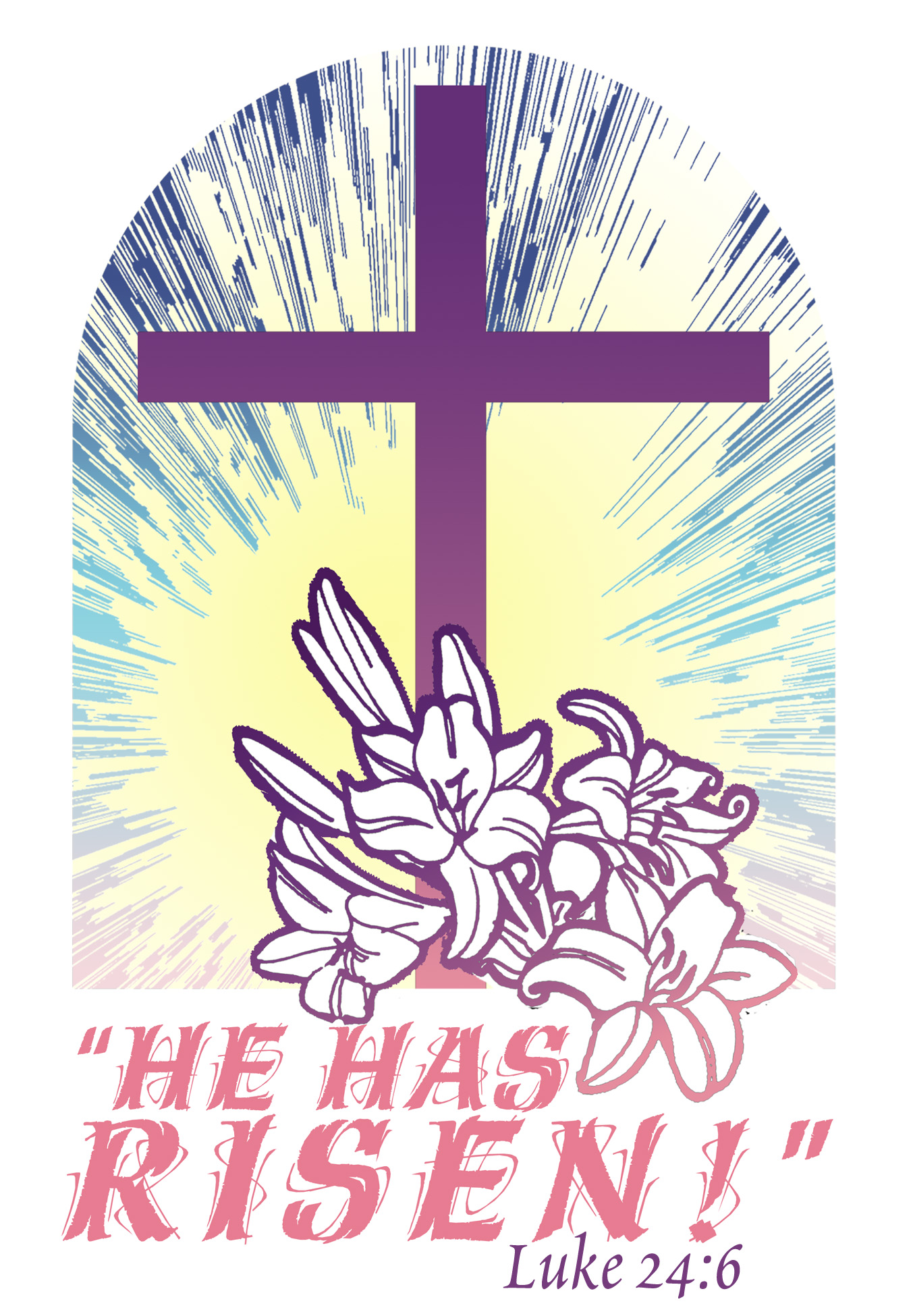 Easter Cross Clipart 