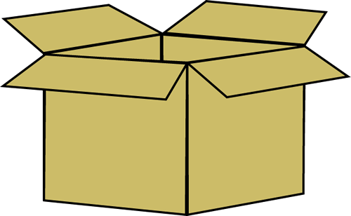 Shipping boxes clipart 