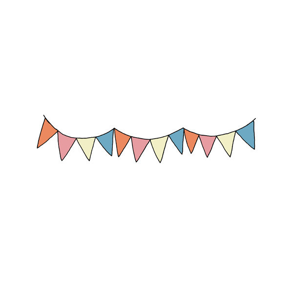 pennant banner clipart free - photo #14