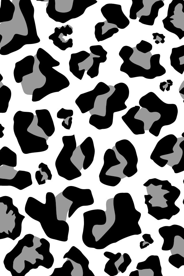 Free Black And White Cheetah Print Wallpaper, Download Free Black And White  Cheetah Print Wallpaper png images, Free ClipArts on Clipart Library