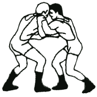 Free wrestling clip art 2 