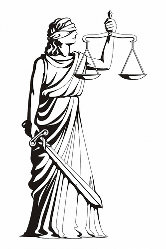 Blind justice clipart 