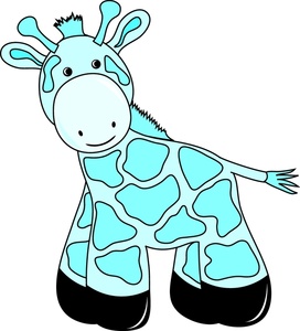 Cartoon Baby giraffe 