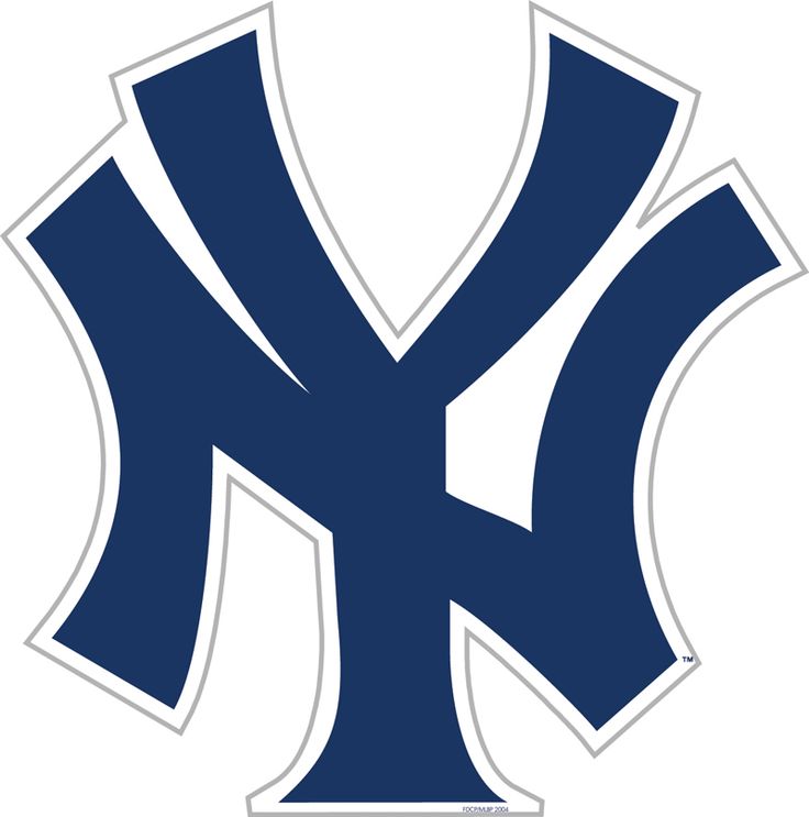 Yankee baseball clipart 