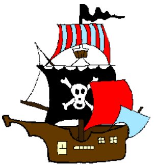 Image cute pirate ship clipart 