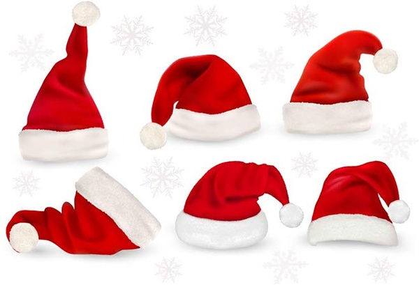 Santa Claus Hat clip art Free vector in Open office drawing svg 