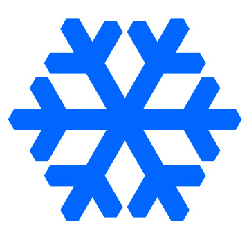 transparent background snowflake cartoon - Clip Art Library