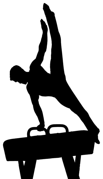 gymnastics clipart vault