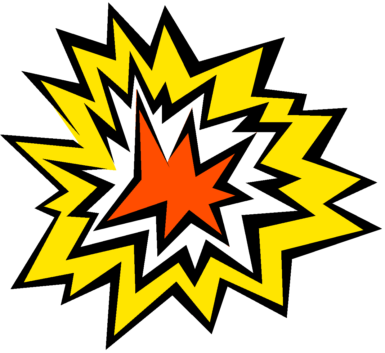 Bomb Explosion Clipart 