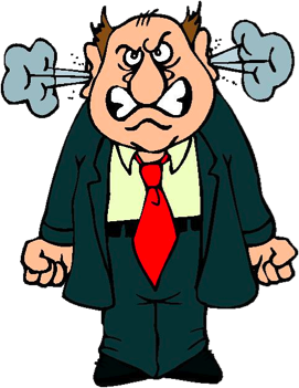 Angry Guy Clipart 