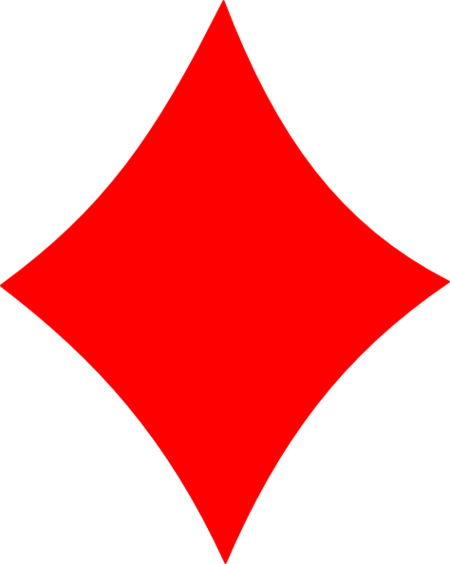 Card Diamond Symbol Clipart 