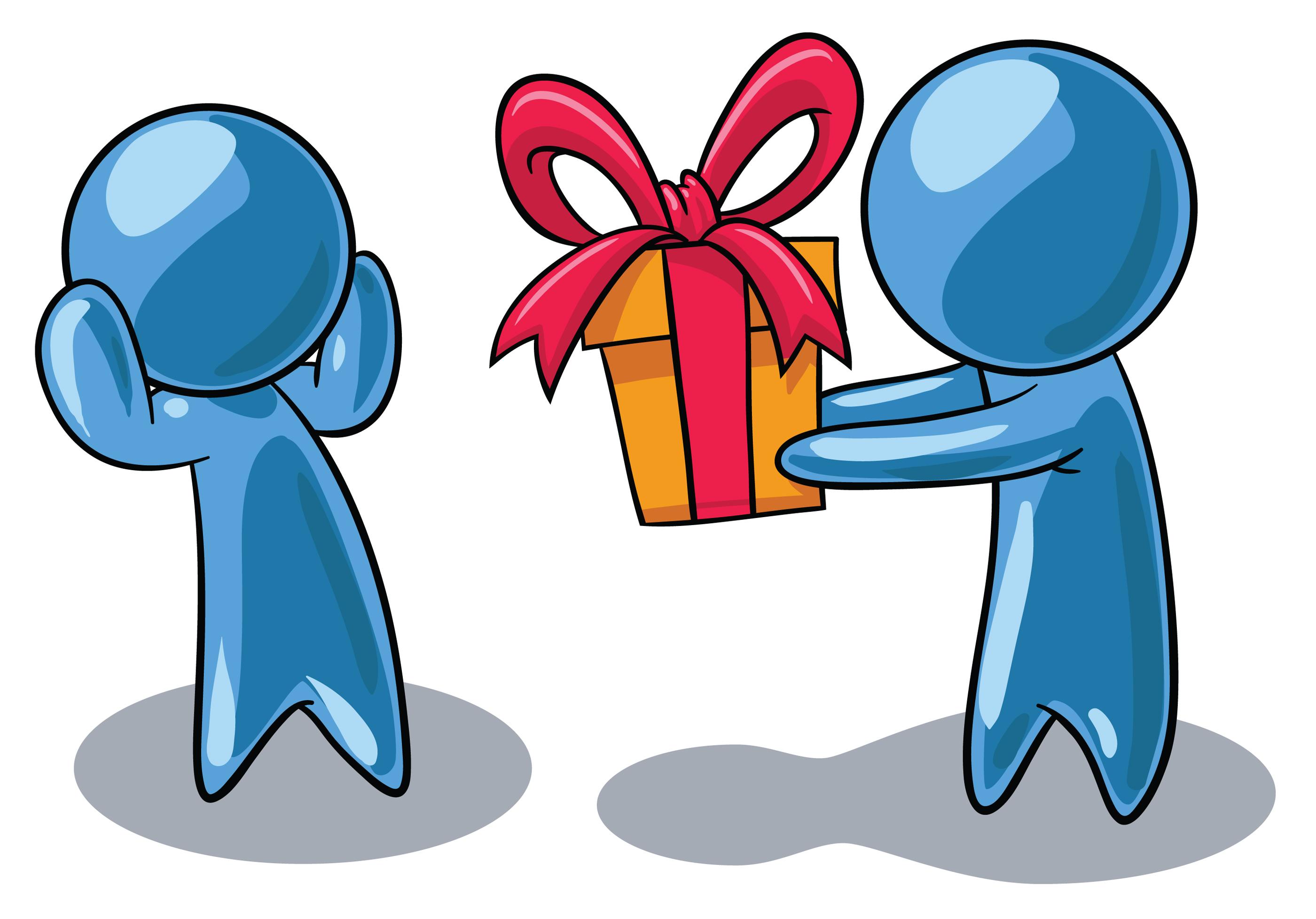 gift exchange clipart - Clip Art Library