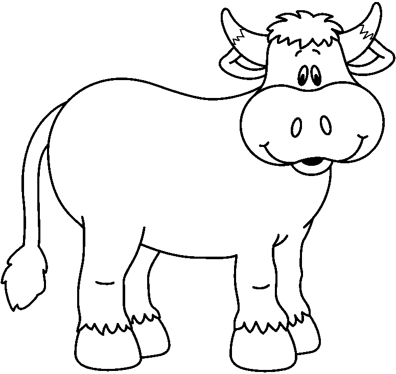 Free Black And White Farm Animal Clipart, Download Free Black And White  Farm Animal Clipart png images, Free ClipArts on Clipart Library