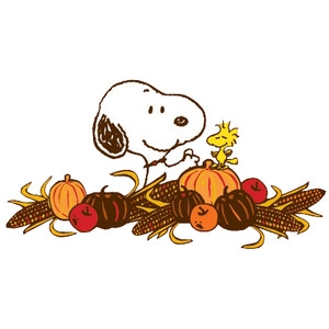 Snoopy Thanksgiving Clip Art 