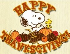 Peanuts Thanksgiving Clip Art 